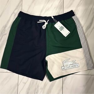 Men’s Lacoste Colorblock Swim Shorts